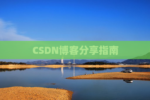 CSDN博客分享指南