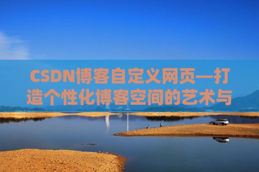 CSDN博客自定义网页—打造个性化博客空间的艺术与技巧